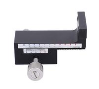 Baxnore ZLWG70 Plataforma de mesa deslizante de aleación de aluminio de precisión manual de etapa lineal de eje Z para equipos ópticos Dispositivos semiconductores Microscopios 40x