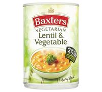 Baxters Lentejas Vegetarianas Y Hortalizas Sopa 400g (Paquete de 2)