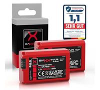 Baxxtar 2X Batería para Sony NP-FW50 FW50 DSC-RX10 Mark I-IV, 1080mAh | Compatible: Sony RX1R III, DSC-RX1RM3, Sony DSC-RX10, DSC-RX10 Mark II, DSC-RX10M2, DSC-RX10 Mark III, DSC-RX10M3, DSC-RX10