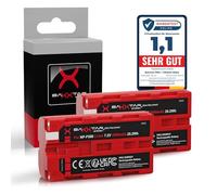 Baxxtar 2X NP-F550 Batería 3500mAh Compatible con videocámaras Sony, Indicadores LED, iluminación, luz de Video, monitores, cámara, Battery NP-F570 NP-F750 NP-F950 NP-F970 NPF550 NP F550