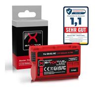 Baxxtar Batería para Nikon EN-EL15c EN-EL15b EN-EL15 Batería 2600mAh | Compatible: Nikon 1 V1, D7000, D7100, D7200, D7500, D600, D610, D750, D780, D800, D810, D850, Nikon Z8, Z7 II, Z6II