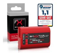 Baxxtar DMW-BLK22 Batería 2600mAh Compatible con Panasonic Lumix DC S9 S5 S5II S5II-X S5K G9 II GH5 GH5II GH5S GH6 GH7 DMWBLK22 BLK22