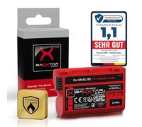 Baxxtar MaxProtect Batería para Nikon EN-EL15c EN-EL15b/EL15, 2600mAh