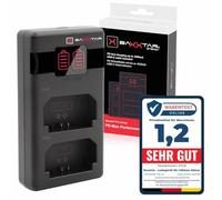 Baxxtar NP-FZ100 PD-MaxPerformance 1500mA Cargador de batería USB-C Mini Dual LCD - Compatible con PD/QC (1618582)