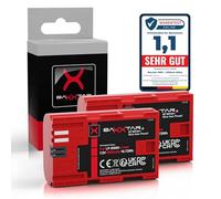 Baxxtar Pro 2X Batería para Canon LP-E6NH LP-E6N LP-E6, 2600mAh 7.2V