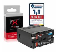 Baxxtar Pro NP-F970 Plus batería (10500mAh) - LG Cells Inside - con Salida USB y DC, Battery Check - Repuesto para Sony NP-F970 NP-F980 NP-F990 NP-F960 ...