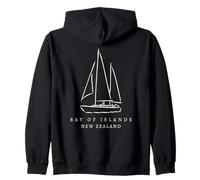 Bay of Islands Nueva Zelanda Souvenir Yachting Group Hombres Niños Sudadera con Capucha