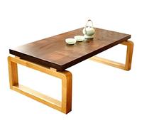 Bay Window Kung Fu Coffee Table Living Room Zen Tea Table Japanese Tatami Table Retro Meditation Low Table (Size : 70x45x30cm)