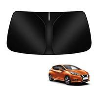 BAYAJIAZ Parasol para Parabrisas Delantero Coche para Micra K14 2017-2022 Protección Rayos UV Protector Solar Verano Plegable Accesorios Interior,B
