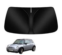 BAYAJIAZ Parasol para Parabrisas Delantero Coche para Mini Cooper R50 R52 R53 2002-2006 Protección Rayos UV Protector Solar Verano Plegable Accesorios Interior,B