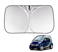 BAYAJIAZ Parasol para Parabrisas Delantero Coche para Smart City-Coupe 450 1998-2004 Protección Rayos UV Protector Solar Verano Plegable Accesorios Interior,A