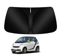 BAYAJIAZ Parasol para Parabrisas Delantero Coche para Smart Fortwo 451 Coupe 2007-2014 Protección Rayos UV Protector Solar Verano Plegable Accesorios Interior,B