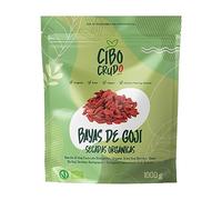 Bayas de Goji Ecologicas - 1 Kg. Bayas Goji Secadas al Sol sin Aditivos ni Azufre. Frutos Secos Ricos en Vitaminas Energéticos y Antioxidantes. Goji Berry.