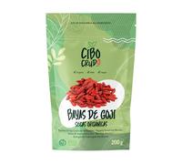 Bayas de Goji Ecologicas - 200g. Bayas Goji Secadas al Sol sin Aditivos ni Azufre. Frutos Secos Ricos en Vitaminas Energéticos y Antioxidantes. Goji Berry.