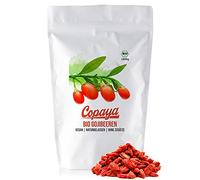 Bayas de Goji orgánicas, 1000 g, espino de bocks chino, bayas de Goji suaves de cultivo biológico (1 kg)