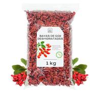 Bayas de Goji Sin Azucar 1 Kg - Bayas de Goji Deshidratadas - Snacks Saludables - Sin Azucar Añadido, Sin Conservantes, Sin Gluten