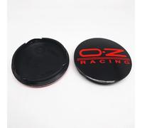 BayDe 4 pcs Acrílico/ABS AntióXido Rueda Llantas-Tapas,para OZ 62mm Rueda Centro Centrales Tapas Prueba Polvo Impermeable Tapacubos