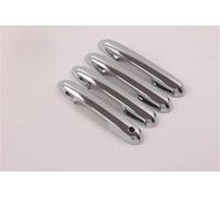 BAYDE Cubierta De Manija Puerta Coche Fibra Carbono, Protector Decorativo, Accesorios Embellecedor Cromado Para RAV4 2019 2020 2021 2022 Ajuste cubierta