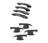 BAYDE Cubierta Manija Puerta Coche Pegatinas Decorativas Accesorios Para MG MG4 EV 2022 2023 2024 EH32 Para Mulan(Style 6)