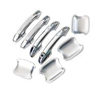 BAYDE Cubiertas Cromadas Para Manija Puerta Coche, Embellecedor Adhesivo Para Cuenco, Accesorios Estilo Para MG Para MG6 550 2010-2016 Ajuste cubierta