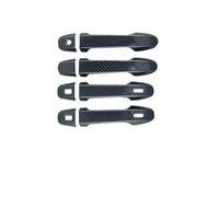 BAYDE Embellecedor Manija Puerta Accesorio Exterior Coche Decoración Para Toyota Para Alphard 2015-2022(Carbon Fiber 2 Smart)