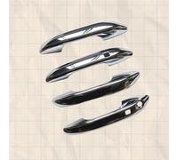 BAYDE Para Hyundai Para I10 Para Grand I10 LHD 2021-2025 Cubierta Cromada Manija Puerta Coche Embellecedor Estilo Superposiciones Accesorios Estilo Ajuste cubierta