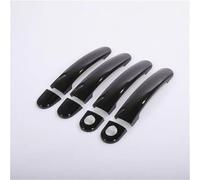 BAYDE Para TT 8n Para MK11998-2006 Para A2 1999-2005 Cubiertas Manija Puerta Coche Negro Brillante Cromado Accesorios Coche Pegatinas Diseño Ajuste cubierta