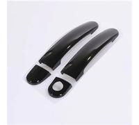 BAYDE Para TT 8n Para MK11998-2006 Para A2 1999-2005 Cubiertas Manija Puerta Coche Negro Brillante Cromado Accesorios Coche Pegatinas Diseño Ajuste cubierta