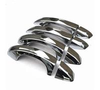 BAYDE Para VW Para GOLF 7 Para MK7 2013-2018 Fibra De Carbono Cromo Cubierta De Manija De Puerta De Coche Embellecedor Adhesivo Accesorios Ajuste cubierta