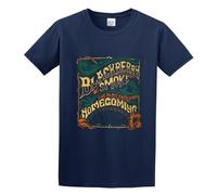 BaydogRVX BlackBerry Smoke - Camiseta 100% algodón para hombre, azul marino, M