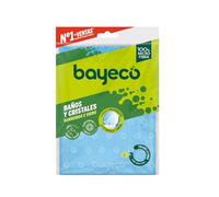 Bayeco - Bayeta cristales y baños - Solución perfecta para espejos, cristales y limpieza del baño - Bayeta microfibra con gran capacidad de absorción - No deja marcas y pelusas - 1 unidad