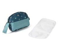 Bayer 2000-Bayer Chic 2000-Bolso Cambiador pañales, Accesorios, Bolso de muñeca, Color Asterisco Turquesa (853-18)