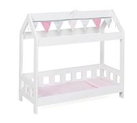 Bayer Chic 2000 507-95 507-95 - Cama para muñecas (56 x 25 x 54 cm), diseño de Estrellas, Color Gris