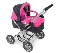 Bayer Chic 2000 555 12 - Manta Carro Smarty, Puntos, Azul/Rosa