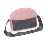 Bayer Chic 2000 853-15 Bayer Chic 2000 - Bolso cambiador para muñecas, accesorio para muñecas, color gris y rosa