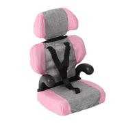 Bayer Chic 2000 - Asiento de Coche para muñecas, Accesorios para muñecas, Asiento de Coche para muñecas, Color Gris y Rosa