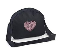 2000-Chic 2000 Puppen-wickeltasche Bayer Chic 2000-Bolso Cambiador pañales, Accesorio, Bolso de muñecas, Gris, Azul Marino, Color Negro (853 26)