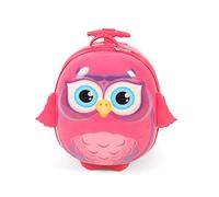 Bayer Chic 2000 Bouncie 395-20 - Maleta con Ruedas para niños con diseño de búhos en 3D, 40 cm, 12 litros, diseño de búho