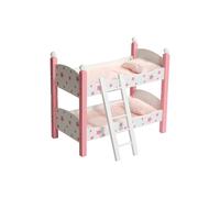 Bayer Chic 2000 Cama Doble para muñecas, Cama Doble con Escalera y Ropa de Cama, Accesorios para muñecas de hasta 48 cm