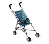 Bayer Chic 2000 - Cochecito de muñecas Roma, Cochecito para muñecas, Mini Cochecito, Estrellas Turquesa