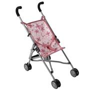 Bayer Chic 2000 Cochecito de Muñecas Roma | Silla de Paseo Ligera | Silla de paseo de juguete con puños suaves y plegado rápido. Un cochecito de muñecas muy ligero, ágil y fácil de llevar.