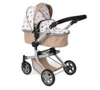 Bayer Chic 2000 Cochecito Muñecas 2en1 Mika | Manillar Regulable 47-80 cm