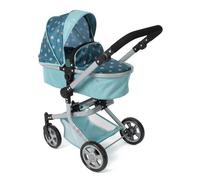 Bayer Chic 2000 Cochecito Muñecas 2en1 Mika | Manillar Regulable 47-80 cm