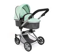 Cochecito de muñeca BAYER CHIC 2000 MIKA melange antracita-menta