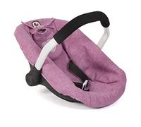 Bayer Chic 2000 - Silla de Coche de muñeca para muñecas, Accesorios de muñecas, Jeans Rosa, 45 x 31 x 32 cm