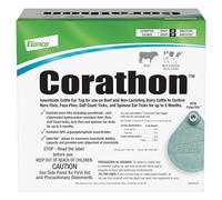 Bayer corathon insecticida Ganado Ear Cuerno de control de etiqueta Face Moscas de garrapatas 20 ct Caja