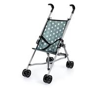 Bayer Design 30558AA Sillita de Paseo muñecas, Plegable, cinturón de Seguridad Integrado, Ruedas Dobles