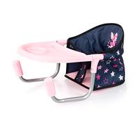 Bayer Design 65916AA Asiento de mesa para muñecas, asiento con bandeja integrada, para muñecos de hasta 46 cm
