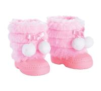 Bayer Design Design-73101AA 73101AA Zapatos, Botas de Invierno, Accesorios muñeca, sólido, Color Rosa, Small (73101)