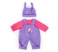 Bayer Design 83856AA Ropa para muñecas, Pantalones de Peto con suéter y Gorro, Accesorios